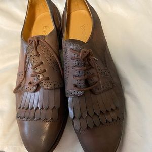 Enzo angiolini brown shoes